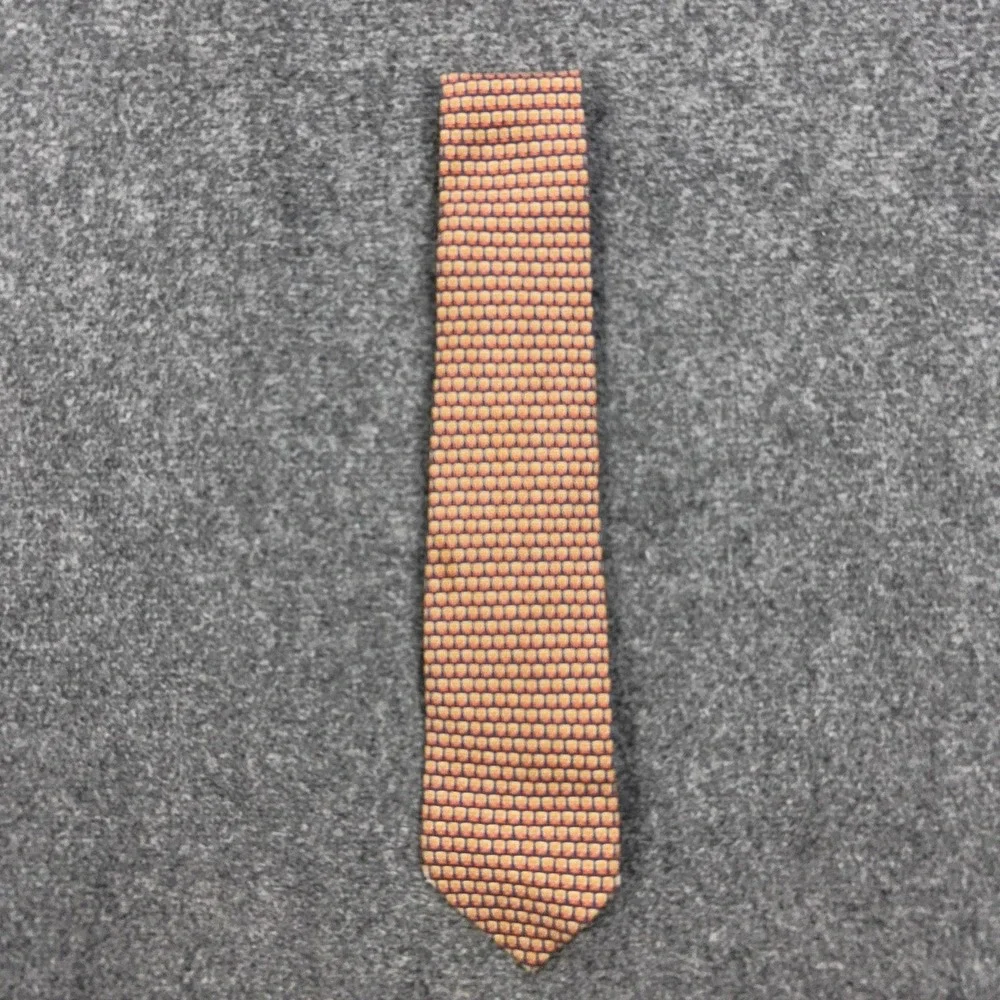 Salvatore Ferragamo Tie Mens One Size Blue Geometric 100% Silk Made In Italy